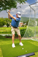 5 STAR PREMIUM RESIDENTIAL GOLF MAT W/TRAY & TEE KIT - Golf Training Aids