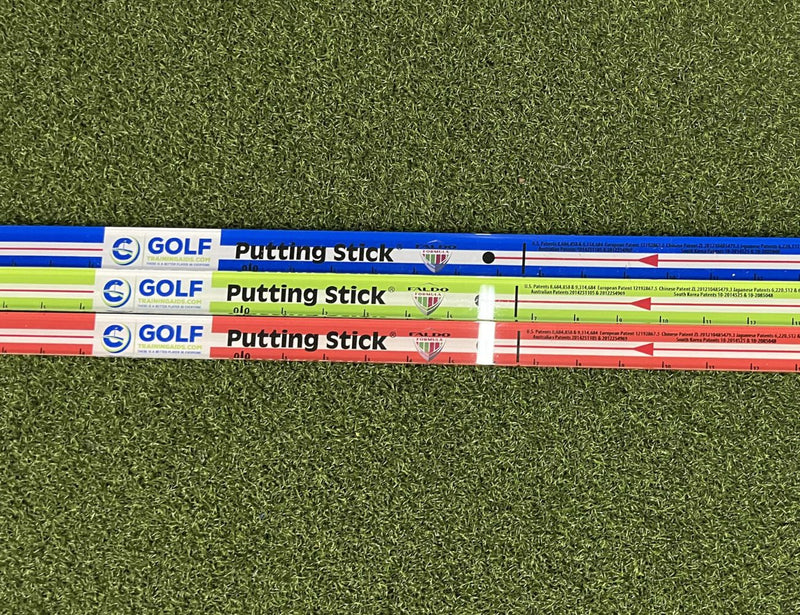 Putting Stick Pro by TPK Golf  ( GREEN, RED or BLUE )