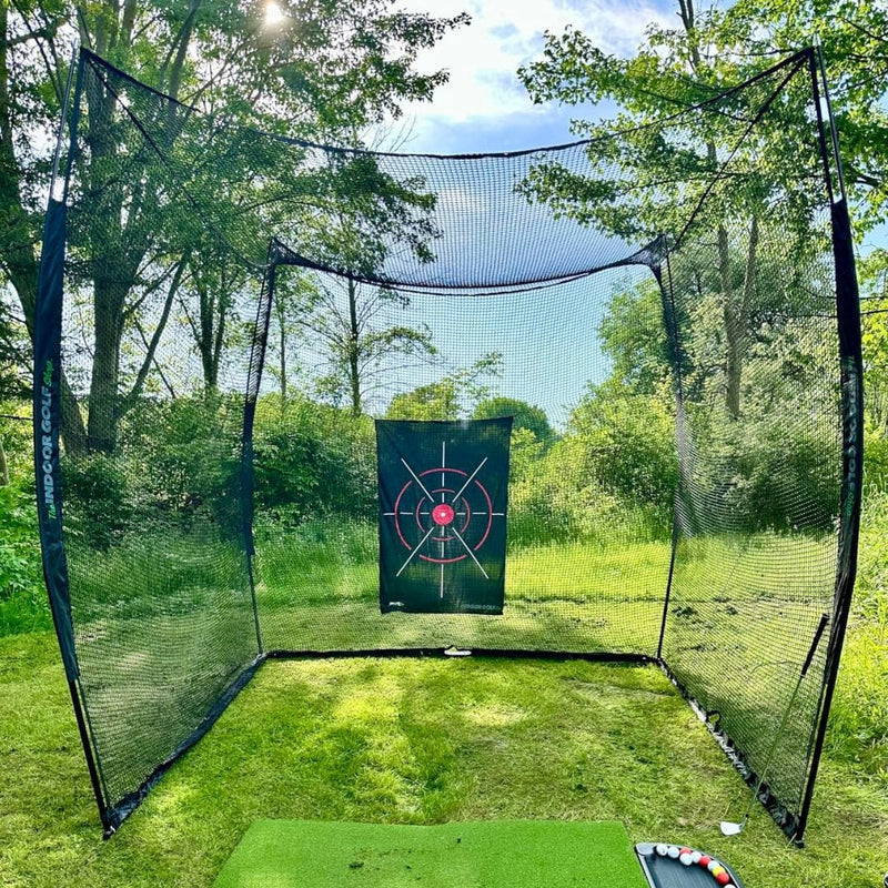 10' x 10' x 10' Square Golf Net Shop Indoor Golf