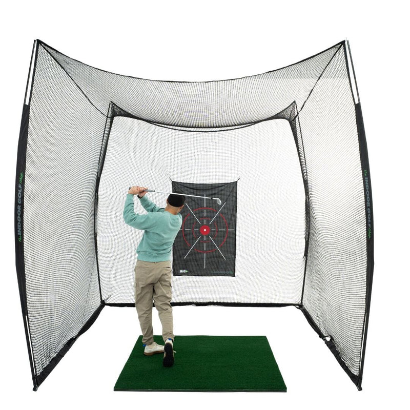 10' x 10' x 10' Square Golf Net Shop Indoor Golf