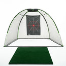 10' x 7' Rounded Golf Net Shop Indoor Golf