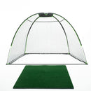 10' x 7' Rounded Golf Net Shop Indoor Golf