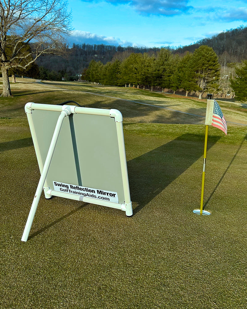 Golf Swing Mirrors Full size 2x4 and half size 2x2 available