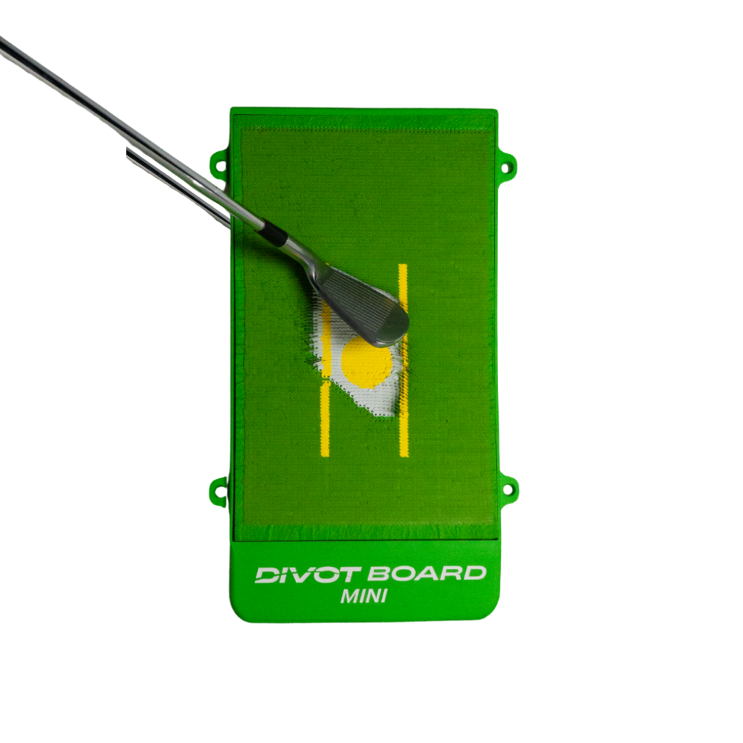The Divot Board Mini: Portable Golf Swing Feedback Trainer