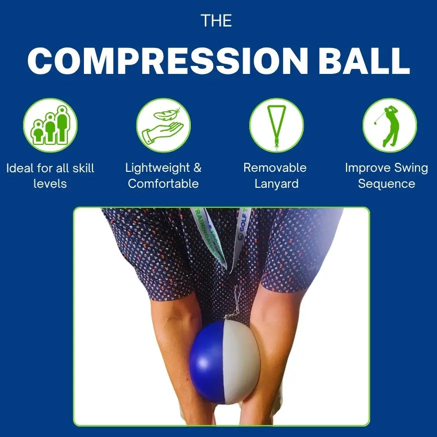 The Compression Ball: Golf Swing Training Aid - Golf Training Aids