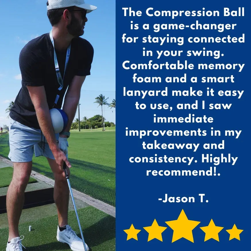 The Compression Ball: Golf Swing Training Aid - Golf Training Aids