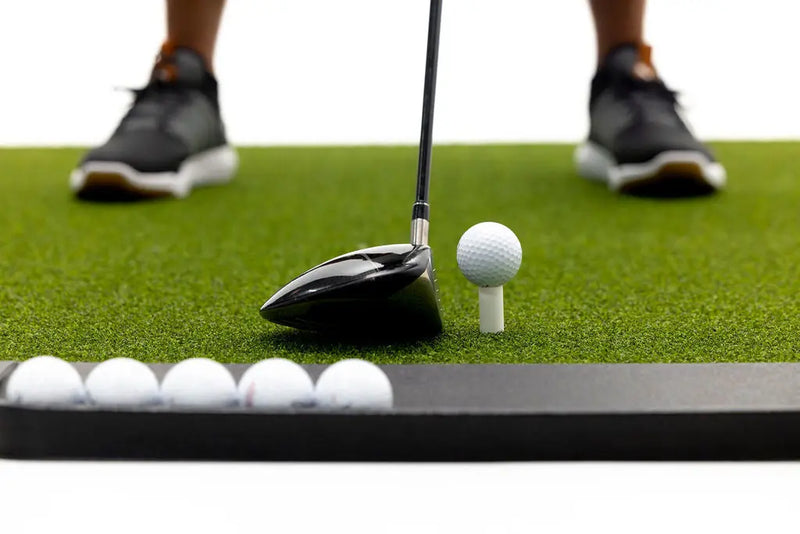 5 STAR PREMIUM RESIDENTIAL GOLF MAT W/TRAY & TEE KIT - Golf Training Aids