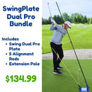 Swing Plate Dual Pro by Jamie Brittain - Golf Training Aids
