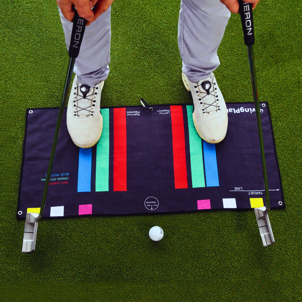 The Stance Towel | Stance Alignment Tool By Swing Plate - Golf Training ...