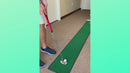 Home Putt - Portable Golf Putting Mat - Perfect Golf Training Aid to Practice your Golf Game Everywhere You Go - 1 Ft by 8 Ft Mini  Golf Putting Green