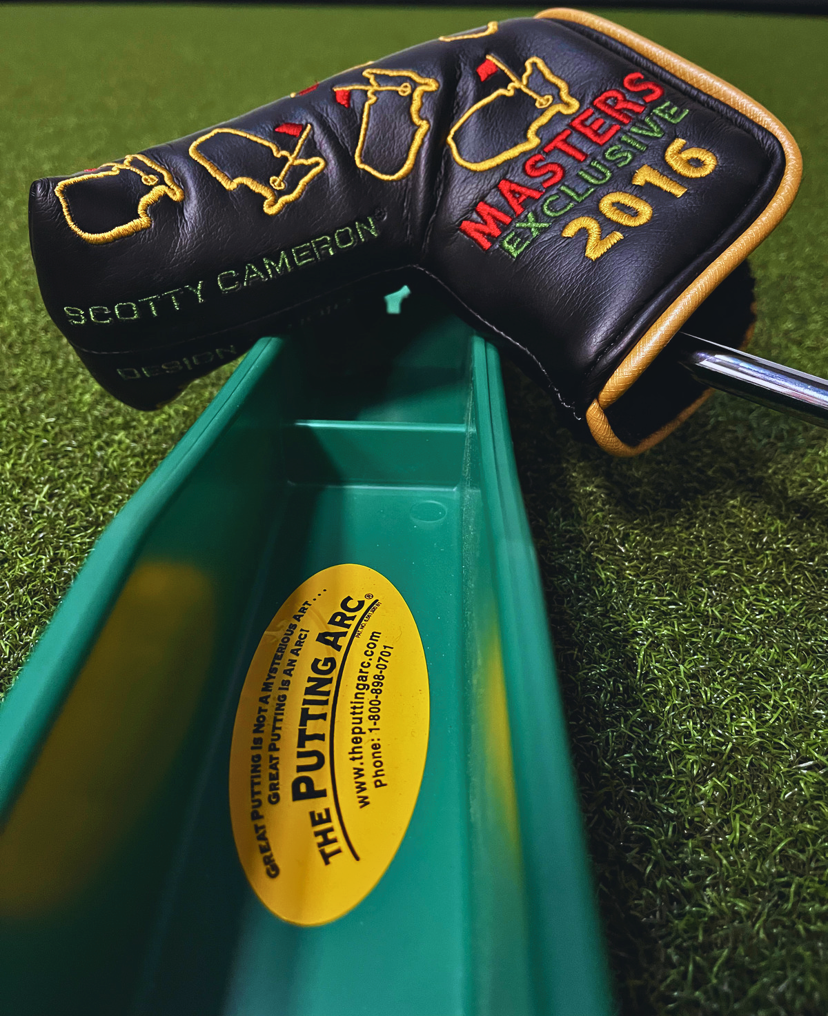 その他 3D Gravity Catcher task golf Putting Arc Limited Edition Green!