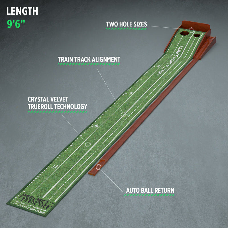 Perfect Practice Putting Mat - 9'6"