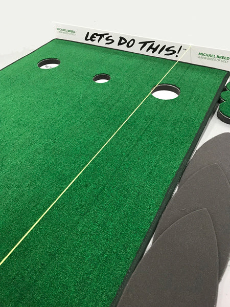 Michael Breed's "Let's Do This!" Big Moss Putting Mat