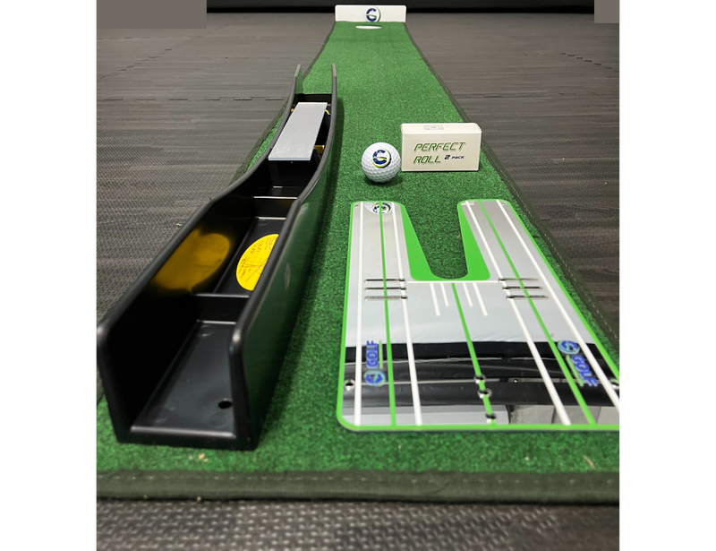 Putting Arc (MS3D) Home Suite! - HomePutt Mat, Putting Arc (MS3D), Perfect Roll Mirror + Balls, & No. 3 Putt Cup