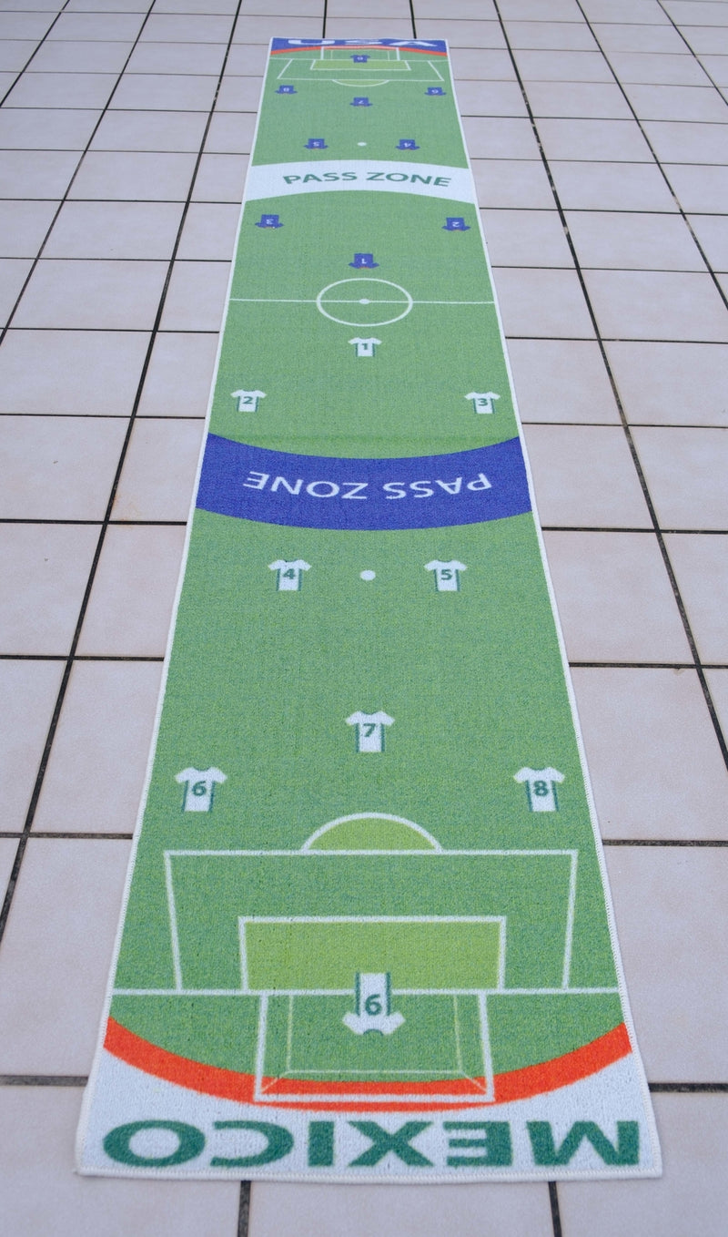 Putt 9 Soccer - Golf Putting Mat - Interactive Putting Game Blending Golf and Soccer!