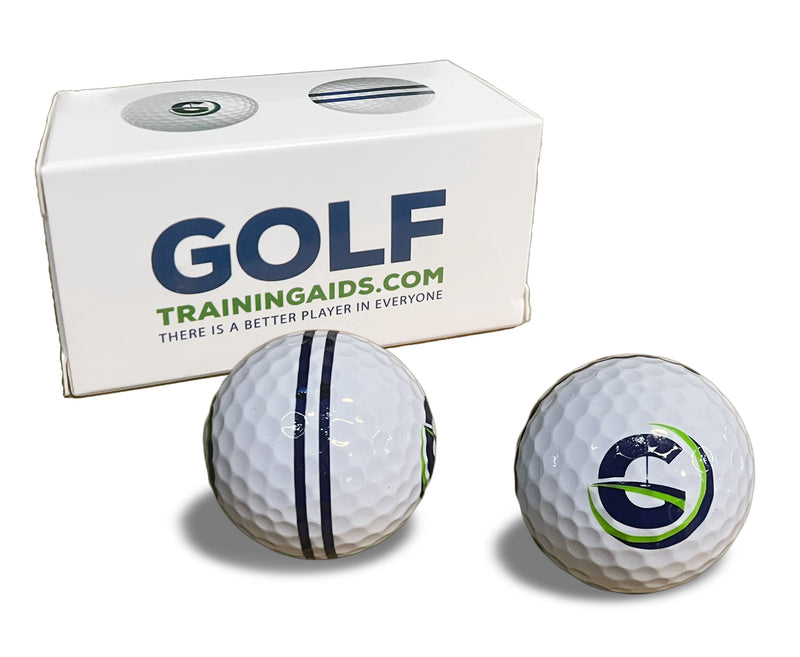 The Perfect Roll Combo - Perfect Roll Golf Balls (2-Pack) & Perfect Roll Putting Mirror