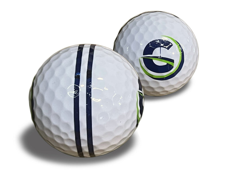 The Perfect Roll Combo - Perfect Roll Golf Balls (2-Pack) & Perfect Roll Putting Mirror