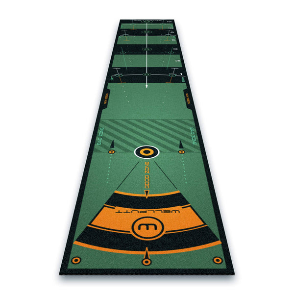 WellPutt Putting Mat - Classic Green