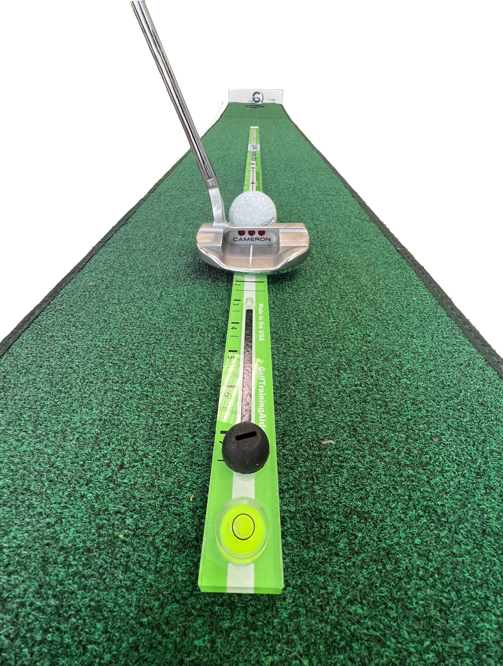 Putting Stick Pro by TPK Golf (Color Green)