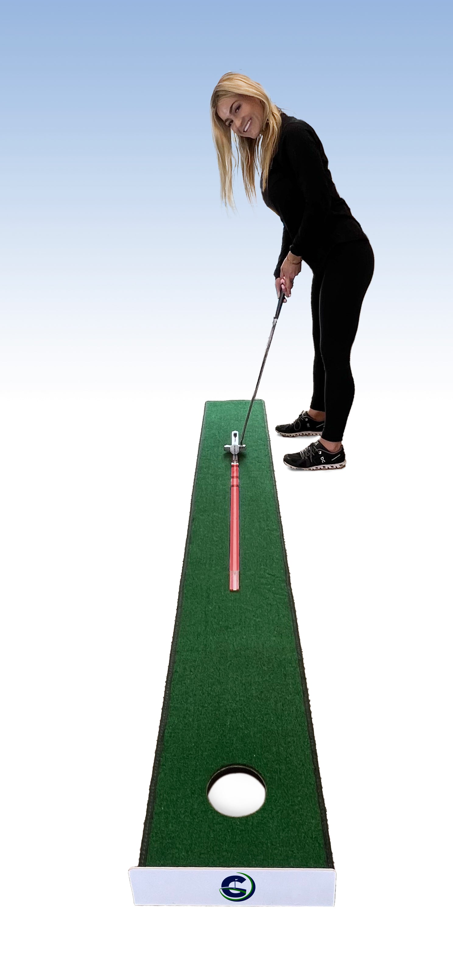 Putting Stick Pro by TPK Golf (Color Green)