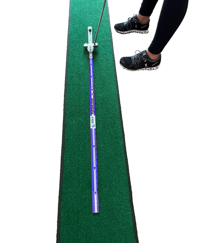 Putting Stick Pro by TPK Golf (Color Green)