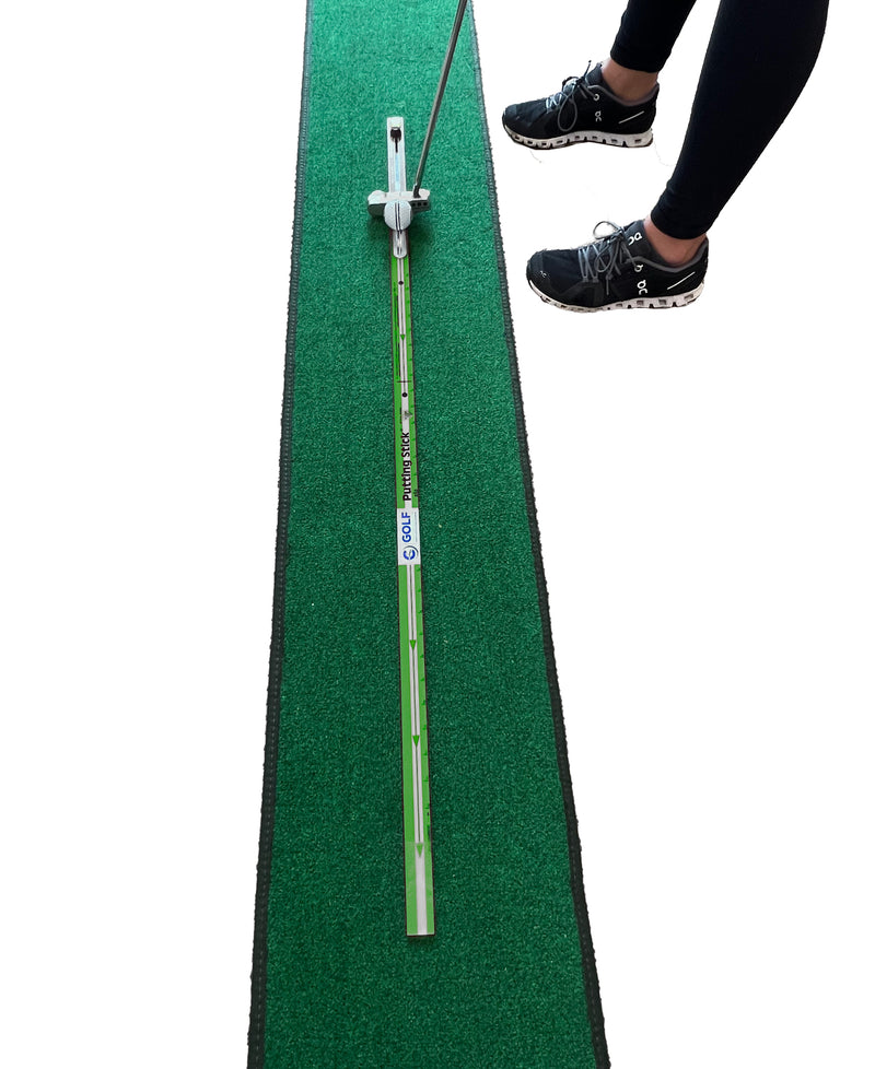 Putting Stick Pro by TPK Golf (Color Green)