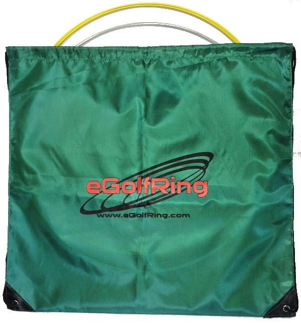 eGolfRing set - YELLOW 1', 2', 4', 8' with carry bag